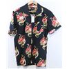 Image 1 : HUF CANDIN SHORT SLEEVE MEN'S BLACK BUTTON UP