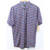 Image 1 : ELEMENT MEN'S NAVY/RED PLAID SHORT SLEEVE BUTTON UP