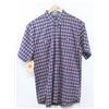 Image 1 : ELEMENT MEN'S NAVY/RED PLAID SHORT SLEEVE BUTTON UP