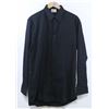 Image 1 : WESC MEN'S BLACK LONG SLEEVE BUTTON UP SHIRT SIZE
