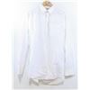 Image 1 : WESC MEN'S WHITE LONG SLEEVE BUTTON UP SHIRT SIZE
