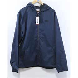 NIXON MEN'S NAVY BLUE ARDEN JACKET SIZE X-LARGE