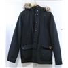 Image 1 : VOLCOM MEN'S BLACK LINED WINTER PARKA WITH FUR