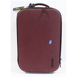 INCASE BURGUNDY HARD SHELL CARRY ON CASE