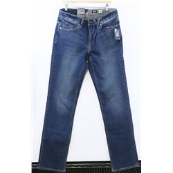 VOLCOM MEN'S SOLVER MODERN STRAIGHT JEANS