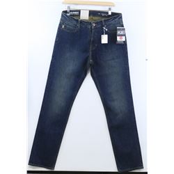 ELEMENT MEN'S REGULAR TAPERED BLUE JEANS