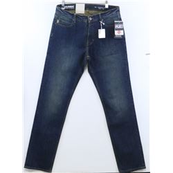 ELEMENT MEN'S REGULAR TAPERED BLUE JEANS