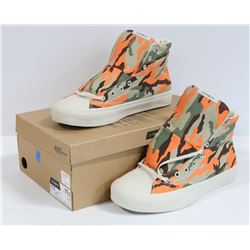 STRAYE UNISEX VENICE BLACK CANVAS SHOES