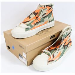 STRAYE UNISEX VENICE BLACK CANVAS SHOES