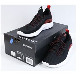 SUPRA FACTOR BLACK/RISK RED WHITE MEN'S SHOE