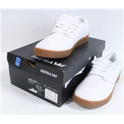 SUPRA CHINO COURT WHITE GUM MEN'S SHOE SIZE 10.5