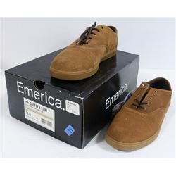 EMERICA SHIFTER LOW TAN MEN'S SHOE SIZE 8.5