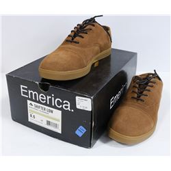 EMERICA SHIFTER LOW TAN MEN'S SHOE SIZE 8.5
