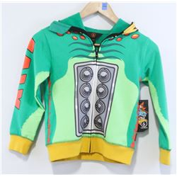 VOLCOM YOUTH HOT WHEELS ZIP UP HOODIE SIZE 5T/M