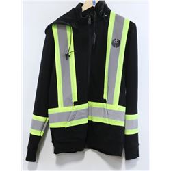 RED DRAGON HIGH VISIBILITY MEN'S BLACK ZIP UP