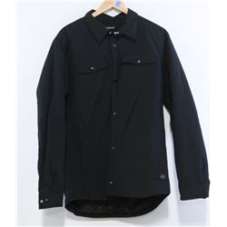 EKUMENIK BLACK MEN'S HOWARD BUTTON UP JACKET