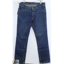 KR3W TRUE SLIM FIT MEN'S LIGHT BLUE JEANS SIZE 33