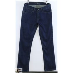 KR3W TRUE SLIM FIT MEN'S DARK BLUE JEANS SIZE 33
