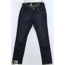 VOLCOM MEN'S VORTA SLIM STRAIGHT FIT DARK WASH