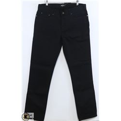 HUF 5 POCKET BLACK DENIM JEANS SIZE 34