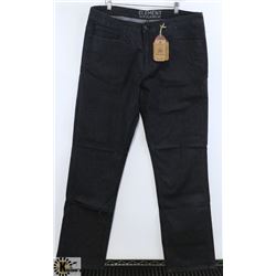 ELEMENT PULASKI BLACK MEN'S DENIM JEANS SIZE 36