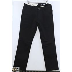VOLCOM MEN'S BLACK PANTS SIZE 32
