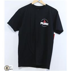 RED DRAGON MEN'S BLACK PLUSH T-SHIRT SIZE MEDIUM