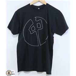 RED DRAGON MEN'S BLACK WHITE LOGO T-SHIRT SIZE