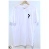 Image 1 : AMERICAN APPAREL MEN'S WHITE PLUSH T-SHIRT