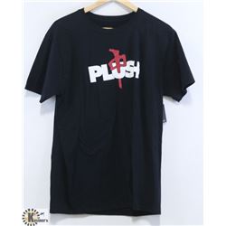 RED DRAGON MEN'S BLACK PLUSH TSHIRT SIZE LARGE