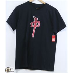 RED DRAGON BLACK WITH RED LOGO MEN'S TSHIRT