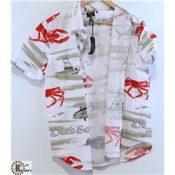 DARKSEAS MEN'S FISHERMEN SHORT SLEEVE BUTTON UP