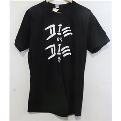 AMERICAN APPAREL MEN'S BLACK DIE OR DIE TSHIRT