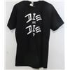 Image 1 : AMERICAN APPAREL MEN'S BLACK DIE OR DIE TSHIRT