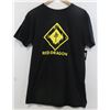 Image 1 : RED DRAGON MEN'S BLACK YELLOW LOGO TSHIRT