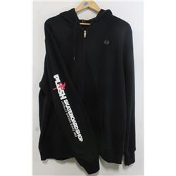 RED DRAGON BLACK MEN'S ZIP UP HOODIE