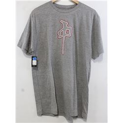 RED DRAGON MEN'S LIGHT GREY LOGO TSHIRT