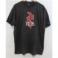 RED DRAGON MEN'S DARK GREY RDS LOGO TSHIRT