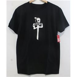 RED DRAGON MEN'S BLACK SKATES TSHIRT