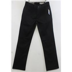 VOLCOM BLACK YOUTH MODERN STRAIGHT CHINO PANTS