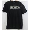 Image 1 : BLACK MEN'S "DON'T DO IT" TSHIRT SIZE LARGE