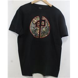 RED DRAGON BLACK MEN'S LOGO TSHIRT SIZE LARGE