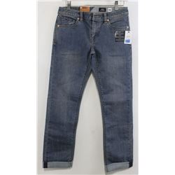 VOLCOM VORTA SLIM STRAIGHT YOUTH BLUE JEANS