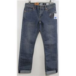 VOLCOM VORTA SLIM STRAIGHT YOUTH BLUE JEANS