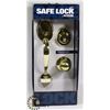 Image 1 : NEW WEISER SAFELOCK SET BRASS