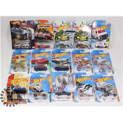 FLAT OF ASSORTED HOT  WHEELS AND MATCHBOX CARS