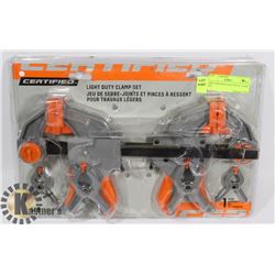 NEW CERTIFIED LIGHT DUTY CLAMP SET