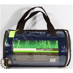 NEW KING SIZE BAMBOO LUXURY TOUCH SHEET SET