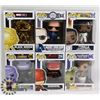 Image 1 : LOT OF 6 ASSORTED FUNKO POP VINYL FIGURES.