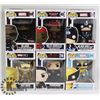 Image 1 : LOT OF 6 ASSORTED FUNKO POP VINYL FIGURES.